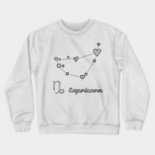 capricorn zodiac sign Crewneck Sweatshirt